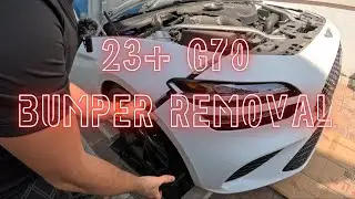 23+ Genesis G70 Front Bumper Removal - In depth step by step instructions.