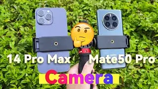 Huawei Mate 50 Pro vs iPhone 14 Pro Max - Camera GAP such incredible!