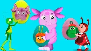 ЛУНТИК: Игрушки Киндер Сюрприз Распаковка Плей До яйца
