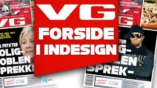 VG-forside i InDesign