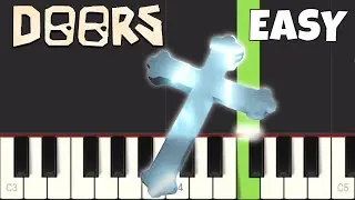 DOORS Hotel Trailer Theme - EASY Piano Tutorial