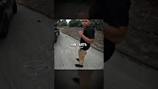 Наглый водитель хотел подставить байкера, но всё пошло не по плану😱