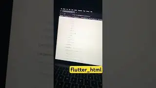 flutter html 