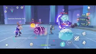 Lynette gameplay genshin impact 4.0 