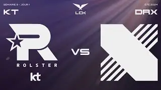 KT vs DRX, DERNIÈRE ligne droite pour les PLAYOFFS | LCK Summer 2024