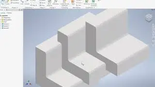Autodesk Inventor: Creating a Staircase (assembly practice)