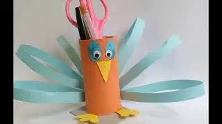 Павлин (поделка для детей)