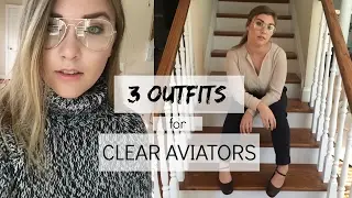 HOW TO STYLE CLEAR AVIATORS // HaileyGrace