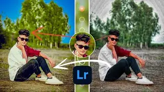 New Lightroom grey and yellow tone photo editing|Lightroom photo editing kaise karna hai 🔥