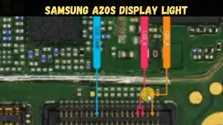 Samsung a20s display light problem and solution