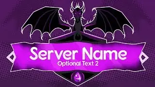 Minecraft Server Logo Template - 