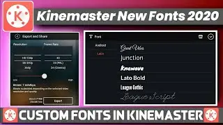 Kinemaster Stylish Font Features | Stylish Font In Kinemaster | Add Font in Kinemaster 2020