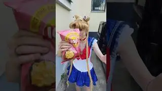 Пачка чипсов или спасение мира? #сейлормун #косплей #cosplay