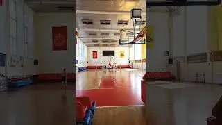 На тренировке 