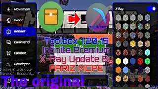 TOOLBOX FOR MCPE 1.20.15 INFINITE PREMIUM X-RAY UPDATE BY FARIZ MCPE
