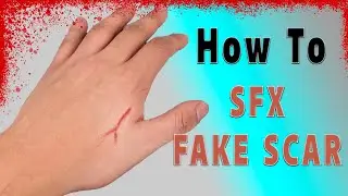 How To make a Fake Scar