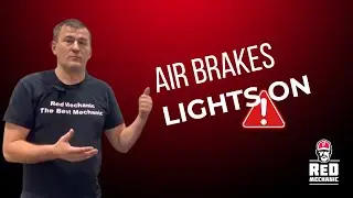 Air Brake lights on truck
