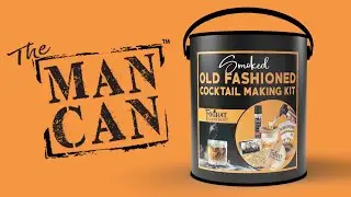 MAN CAN SMOKED OLD FASHIONED KIT