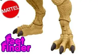 Mattel Jurassic World Foot Fetish