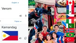 Venom in different languages MEME dialect