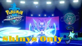 Pokémon Sword, But i can only Use Shiny Pokémon!