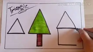 Easy triangle shape object
