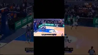 Jordan Clarkson drains Steph Curry range VS SAUDI #basketball #philippines #saudiarabia