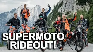 SUPERMOTO RIDEOUT IN ALPS!