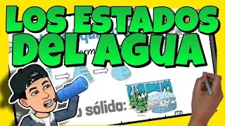 💧 Los ESTADOS del AGUA para NIÑOS