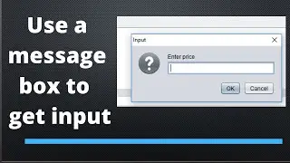 how to use a input message box to get input in java swing netbeans ide