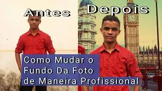 Como Trocar Fundo de Foto Profissional  usando o celular