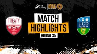 SSE Airtricity Men's First Division Round 35 | Treaty United 2-2 UCD | Highlights