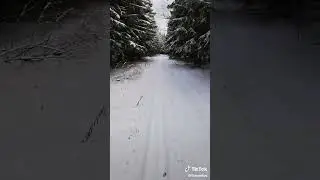 Зима в Аксаково Белебеевский район Башкортостан