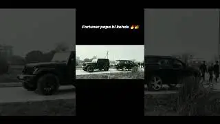 Fortuner Vs Thar Tug Of War🔥🔥