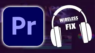 Premiere Pro CC: How to Play Audio Through Headphones (No Sound Headphones Fix) in 2022