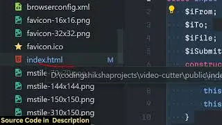Node.js Express Project to Build FFMPEG Video Editor to Trim & Cut Videos in Browser Using JS