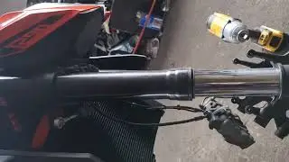Motokuźnia prostowanie lag KTM superduke 1200