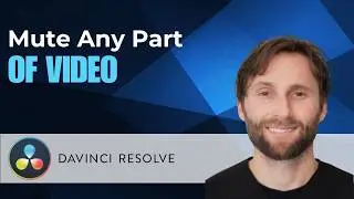 How to Mute Any Part of Your Video on DaVinci Resolve [2026 Guide]