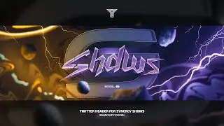 #112 Speedart - Twitter Header for Synergy Shdws