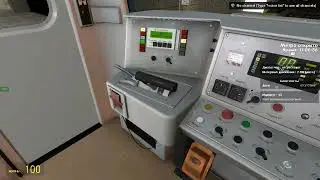 81-717.5П ПРИБЫЛ НА СТАНЦИЮ Улица ДЫБЕНКО /ВИД ИЗ КАБИНЫ МАШИНИСТА /METROSTROI NVL