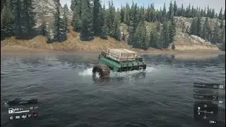 SnowRunner the KHAN  is a BOAT