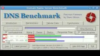 DNSBenchmark Example