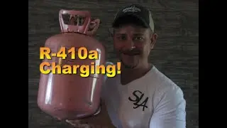 Air Conditioner Low in Freon and Recharging 410a