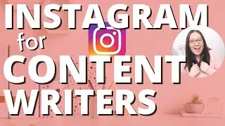 Instagram marketing for freelancers | how to use INSTAGRAM for WRITERS and land content writing jobs