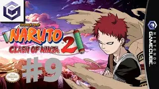 Naruto Clash of Ninja 2 - Parte 9 Gaara!!! [ GameCube - Playthrough ]