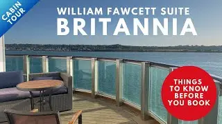 P&O Cruises Britannia Aft Suite - WILLIAM FAWCETT SUITE G733