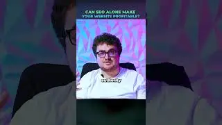 Can SEO Alone Make Your Website Profitable? Watch the full video 👆