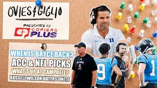 When Should Bryce Young Start Again? | What's happening at Campbell? | Russell Wilson haters back!