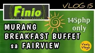 Murang Breakfast Buffet in Quezon City
