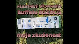 Buffalo B52BCQ - nejlevnější křovinořez - zprovoznění a první testování